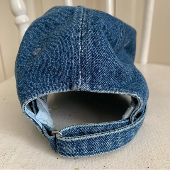 Calvin Klein denim baseball cap - Picture 3 of 3